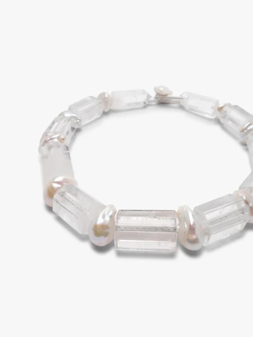 订购8周到｜MONIES-OOAK-巴洛克珍珠 天然水晶 皮革 项链［丹麦设计师］ 商品图2