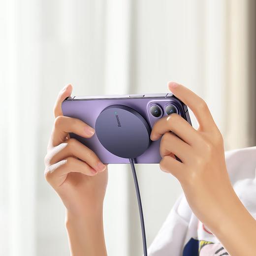 倍思 极简Mini3 Magsafe磁吸无线充电器 15W BS-W529 商品图6