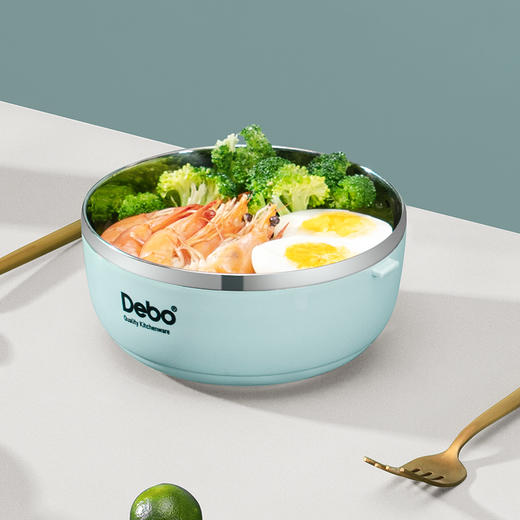 【限时秒杀】Debo德铂-麦格沃尔0.7L饭盒 艾莱尔1.4L饭盒 便携保温304不锈钢卫生安全高效隔热（不参与优惠券） 商品图7