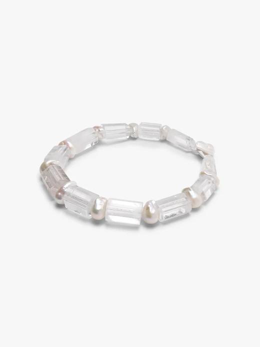 订购8周到｜MONIES-OOAK-巴洛克珍珠 天然水晶 皮革 项链［丹麦设计师］ 商品图0