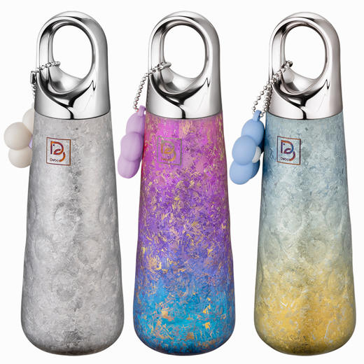 Debo德铂-哈维钛水滴杯220ml 小巧精致出门便携（配太阳花挂饰） 商品图9