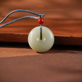 【守信】且末蓝平安扣