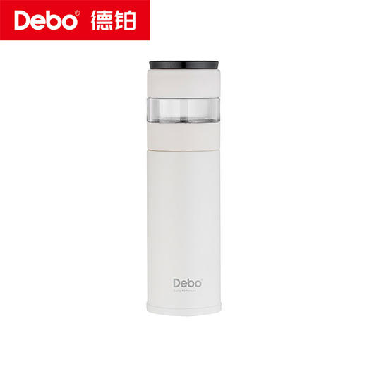 Debo德铂-茶韵真空保温杯400ml 316高品质 独立茶仓浓淡可控 商品图11