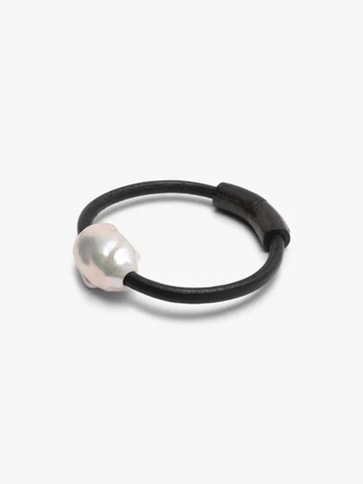 订购8周到｜MONIES-Mint-皮革 巴洛克珍珠 橡木 手链［丹麦设计师］ 商品图1