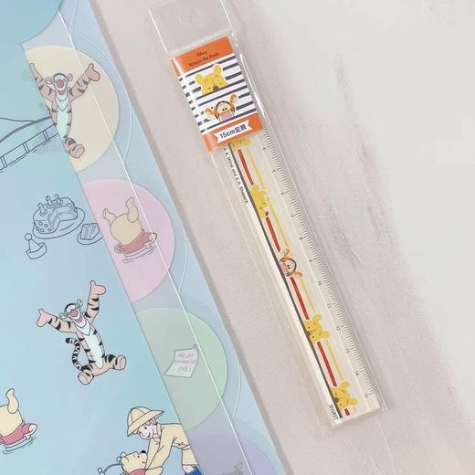 日本正版 哆啦A梦 史努比 小熊维尼直尺 商品图1