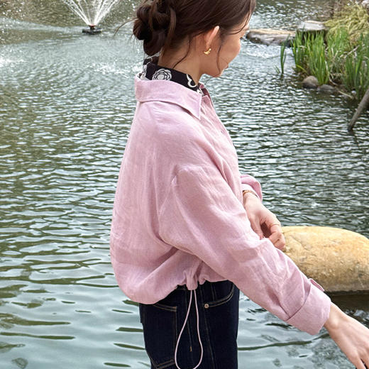 【预售7天】良木礼翻领汉麻衬衫(1157） 商品图1