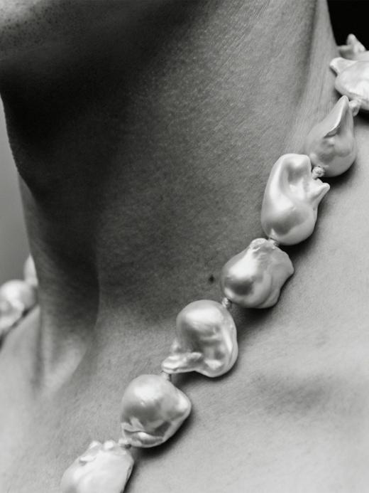 订购8周到｜MONIES-Mint-Nacre 巴洛克珍珠 项链［丹麦设计师］ 商品图3