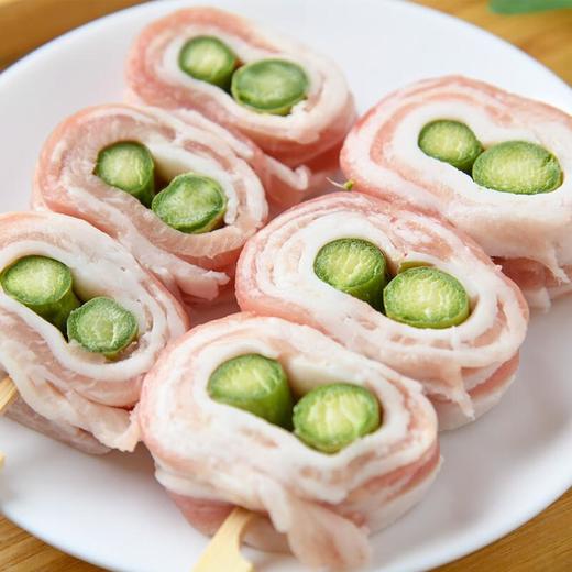 烧烤串烧(芦笋五花肉串)2串/份 商品图2