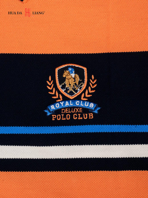 男装26春夏新品反领polo条纹短袖2294-88002 商品图4