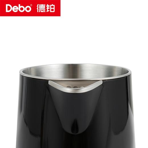 Debo德铂-多瑞特电热水壶0.8L 自上而下循环加热 快速煮沸不久侯 商品图5