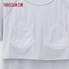 Threegun三枪 莱赛尔隐条圆领插肩短袖bra女家居裙-T70025A01 商品缩略图3