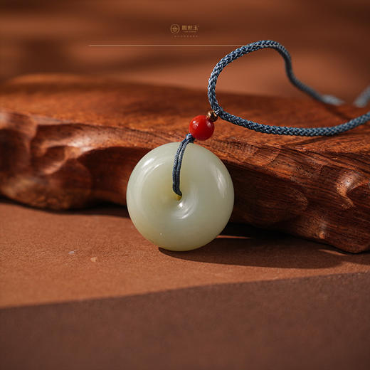 【守信】且末蓝平安扣 商品图2