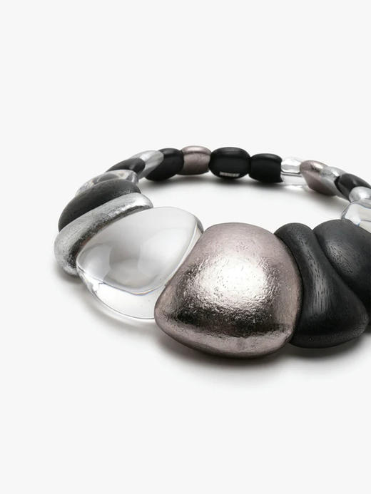 订购8周到｜MONIES-Oria-亚克力 相思木 金箔 皮革 项链［丹麦设计师］ 商品图2