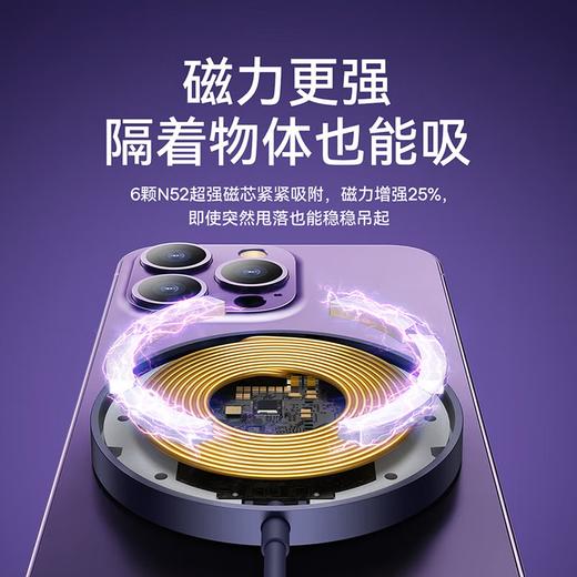 倍思 极简Mini3 Magsafe磁吸无线充电器 15W BS-W529 商品图2
