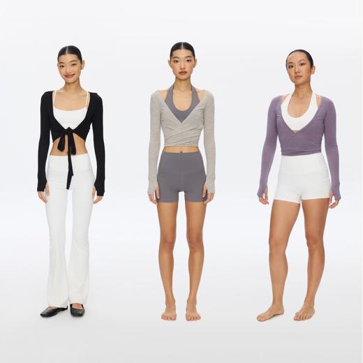 Oneup天丝羊毛绑带运动两穿长袖 商品图4