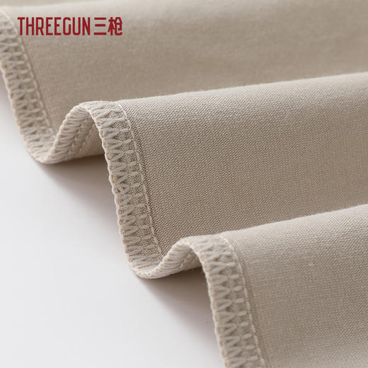 Threegun三枪 冰泉棉圆领无袖短裤男家居套-T80164D02 商品图2