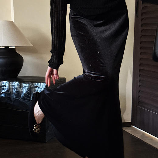 【预售7天】良木礼长款半裙(1775） 商品图2