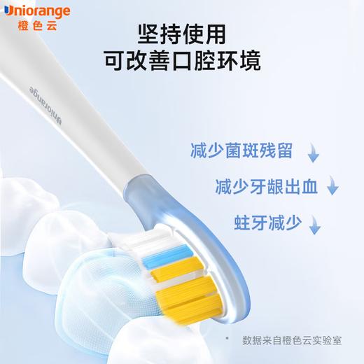 橙色云扫振电动牙刷T7 商品图2
