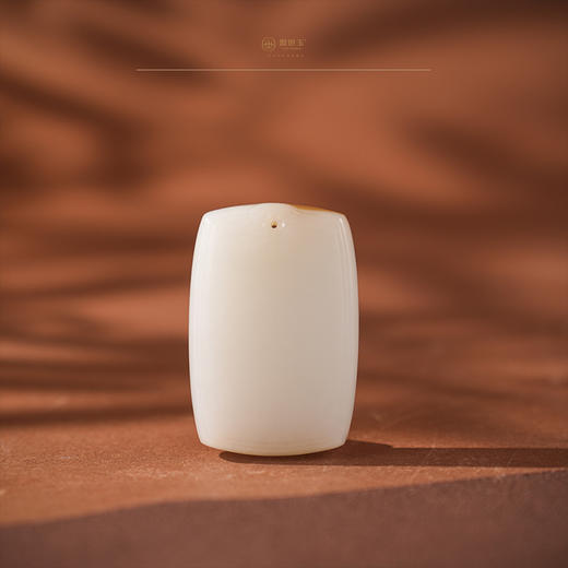 【吉令】羊脂白玉平安无事牌 商品图3