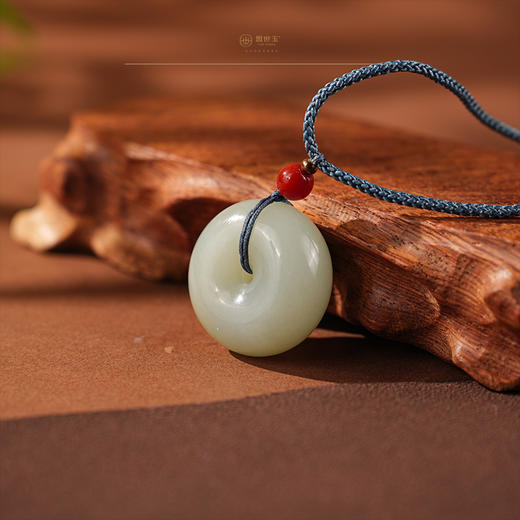 【守信】且末蓝平安扣 商品图1