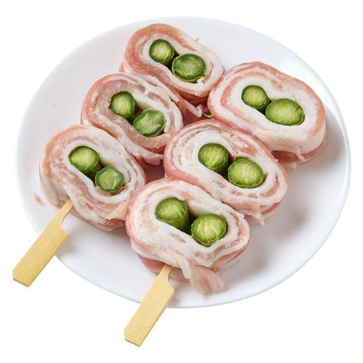 烧烤串烧(芦笋五花肉串)2串/份 商品图1