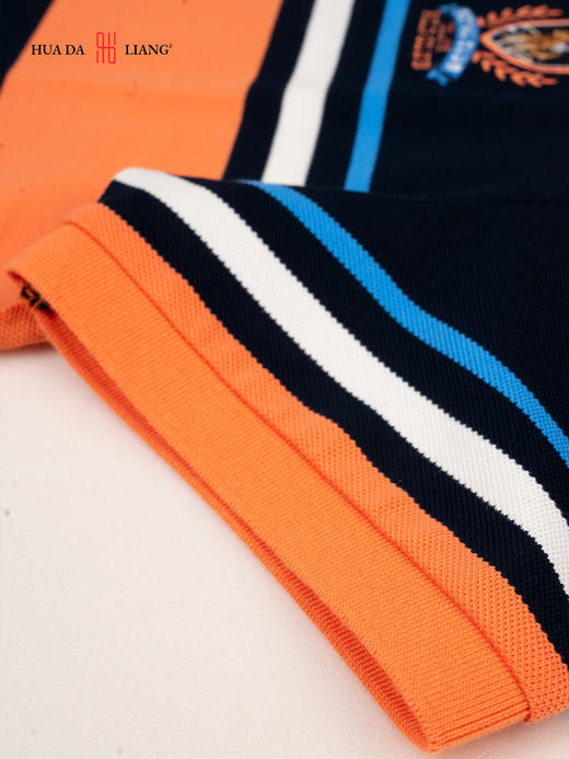 男装26春夏新品反领polo条纹短袖2294-88002 商品图5