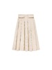 浅咖色灯芯绒百褶半裙 商品缩略图0