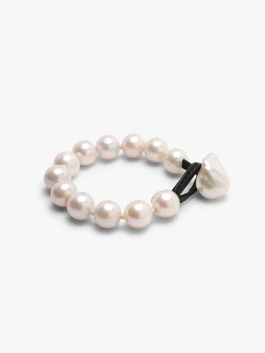 订购8周到｜MONIES-Mint-Aube 巴洛克珍珠 淡水珍珠 皮革 手链［丹麦设计师］ 商品图2