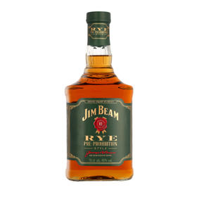 金宾JIM BEAM 40度黑麦波本威士忌 700ml/瓶