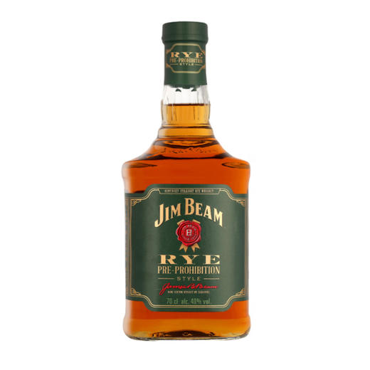 金宾JIM BEAM 40度黑麦波本威士忌 700ml/瓶 商品图0