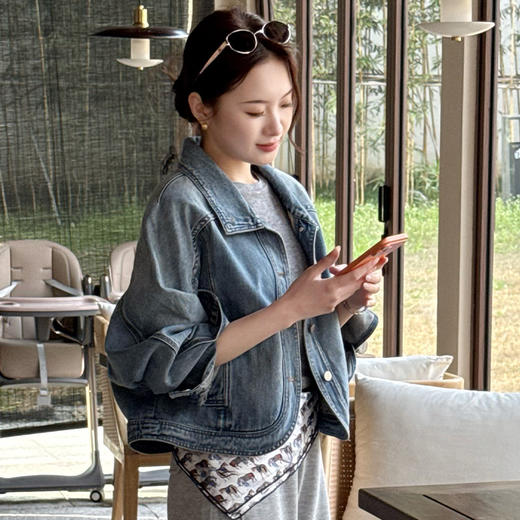 【预售7天】良木礼牛仔外套（0322） 商品图0