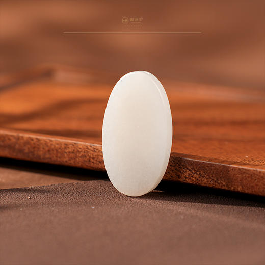 【一枝春】羊脂白玉梅花牌 商品图4