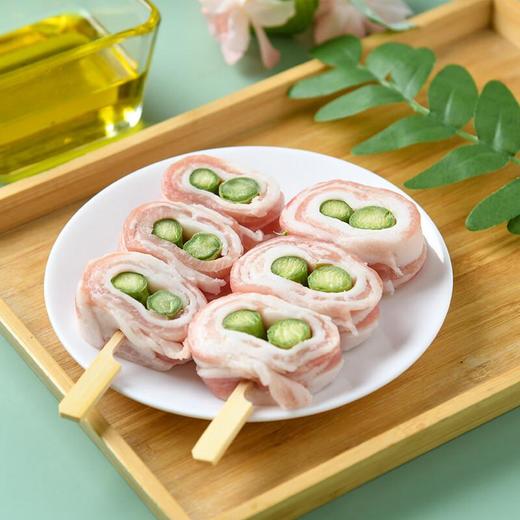 烧烤串烧(芦笋五花肉串)2串/份 商品图3