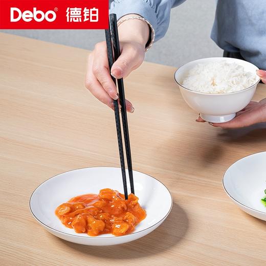 Debo德铂-科里恩筷子10双装 耐高温不易弯曲不易变形不易变质 商品图1