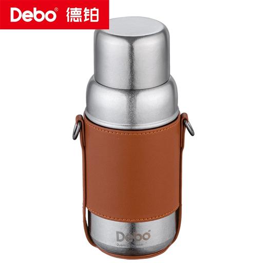 Debo德铂-潘多拉钛保温杯450ml 内外纯钛长效保温保冷（配杯套、背带） 商品图9