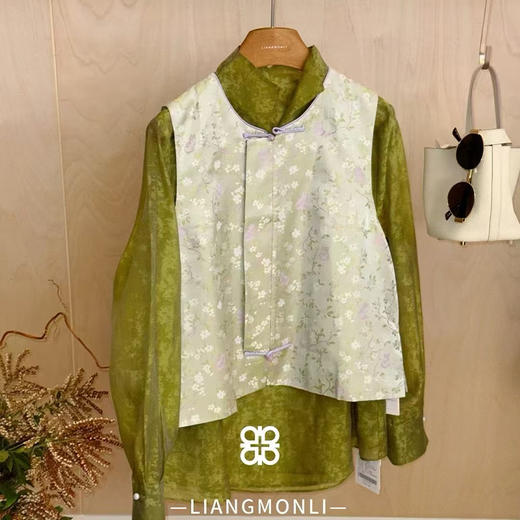 【预售7天】良木礼国风马甲（1752） 商品图0