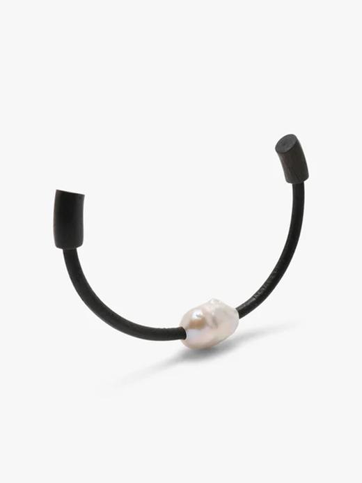 订购8周到｜MONIES-Mint-皮革 巴洛克珍珠 橡木 手链［丹麦设计师］ 商品图3