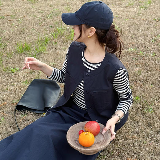 【预售】良木礼圆领套装（三件套）（1772） 商品图1