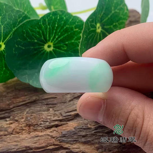派瑞翡翠 翡翠戒指 糯种 飘花 商品图1