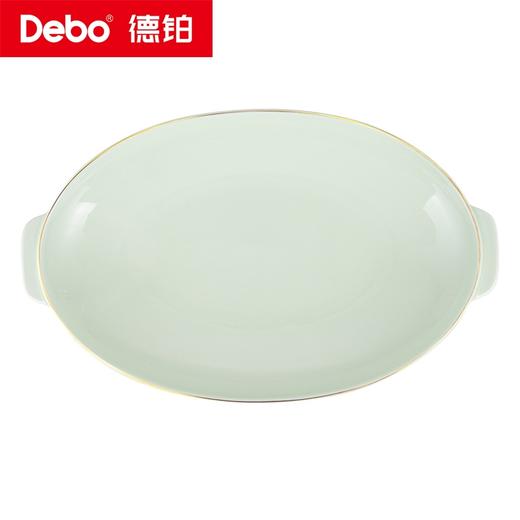 Debo德铂-维多拉陶瓷套装 轻奢金边40件套 简约素雅高温烧而成不易刮花 商品图10