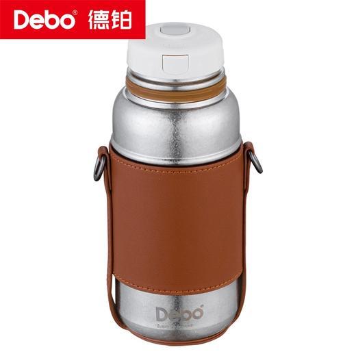 Debo德铂-潘多拉钛保温杯450ml 内外纯钛长效保温保冷（配杯套、背带） 商品图8
