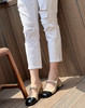 westory女鞋2023夏季新款圆头低跟方跟系带后空鞋56431 商品缩略图5