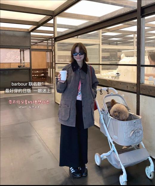 马思纯同款 Barbour Noah联名款Recycled Cotton 夹克外套 商品图6