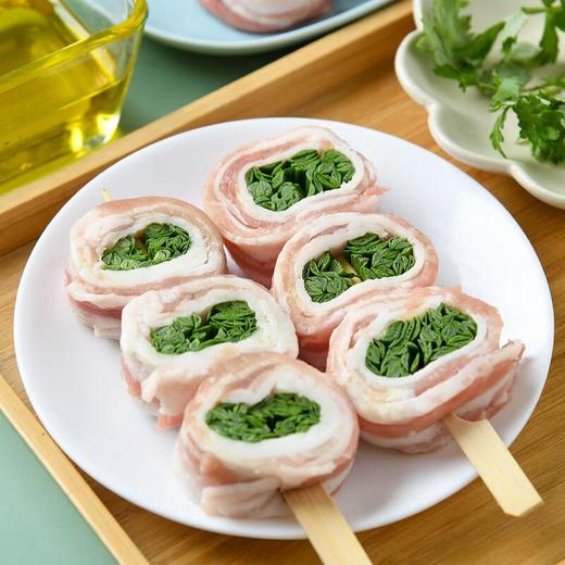 烧烤串烧(韭菜五花肉串)2串/份 商品图3