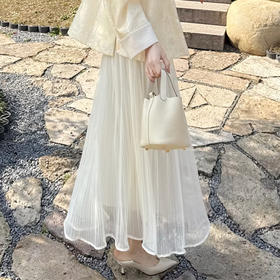 【预售7天】良木礼白纱裙(3755F）