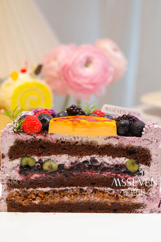 蓝莓巧克力脆脆烤布蕾 商品图1