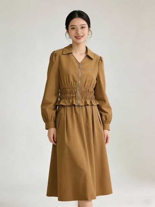 418良粉节|2026 活动爆款【自营】衣周期～（二件套）0071法式优雅上衣➕半身裙套装-喜出 商品图0