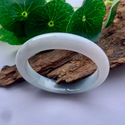 派瑞翡翠 翡翠手镯 糯种 绿色 商品图0