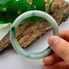 派瑞翡翠 翡翠手镯 糯种 浅绿 飘花 商品缩略图3
