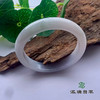 派瑞翡翠 翡翠手镯 糯种 绿色 飘花 商品缩略图0